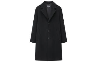 Teenie Weenie Men Coats Unisex Black Lapel Moderate