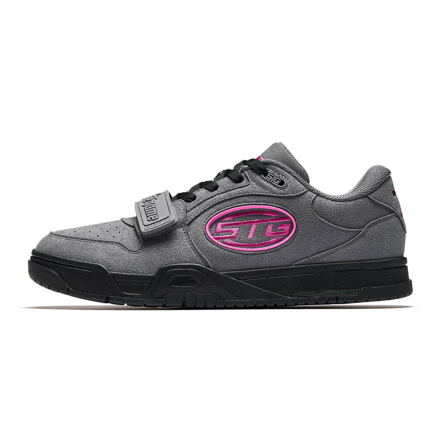 Anta STG Low top Skateboard Shoes Men's Gray Pink