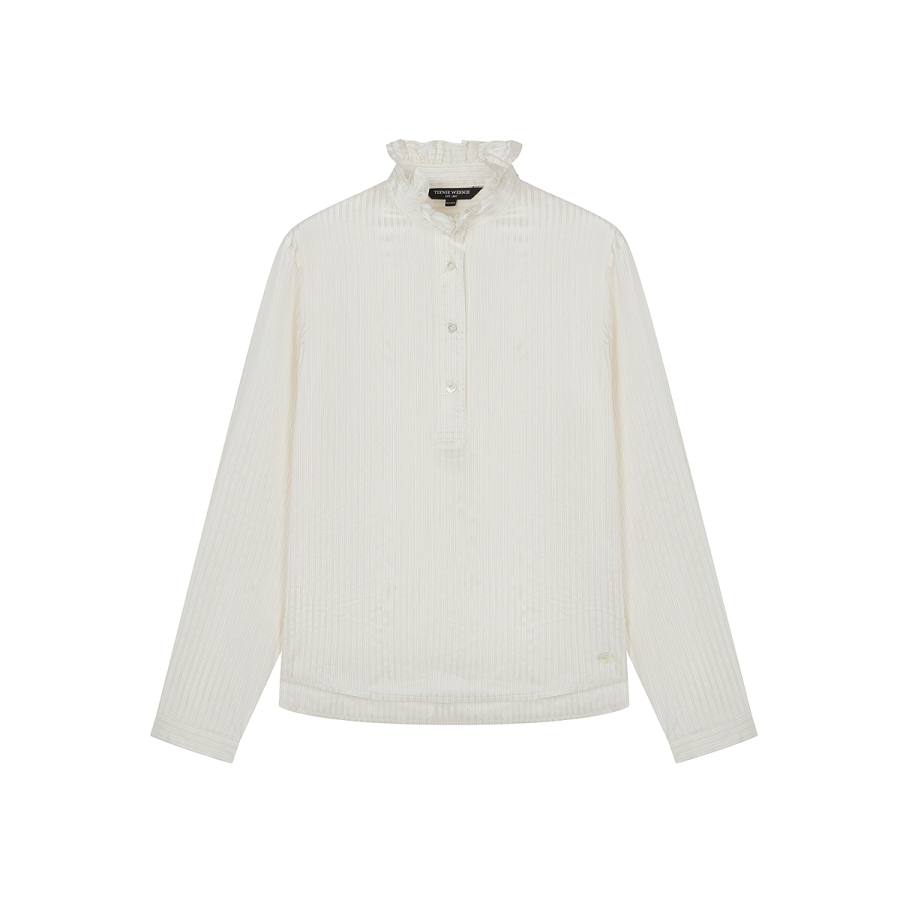 Teenie Weenie Shirts Women's Ivory White Moderate