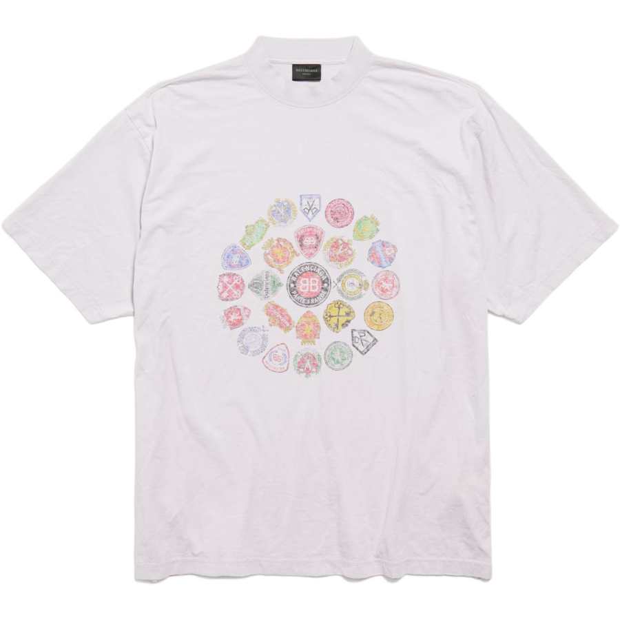 Balenciaga printed crew-neck T-shirt