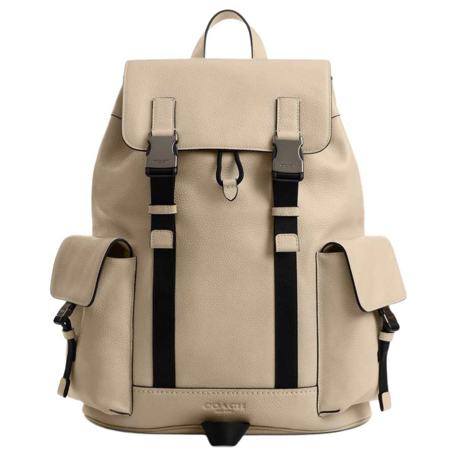COACH COACH Cow Leather Backpack Large Women's Ivory White