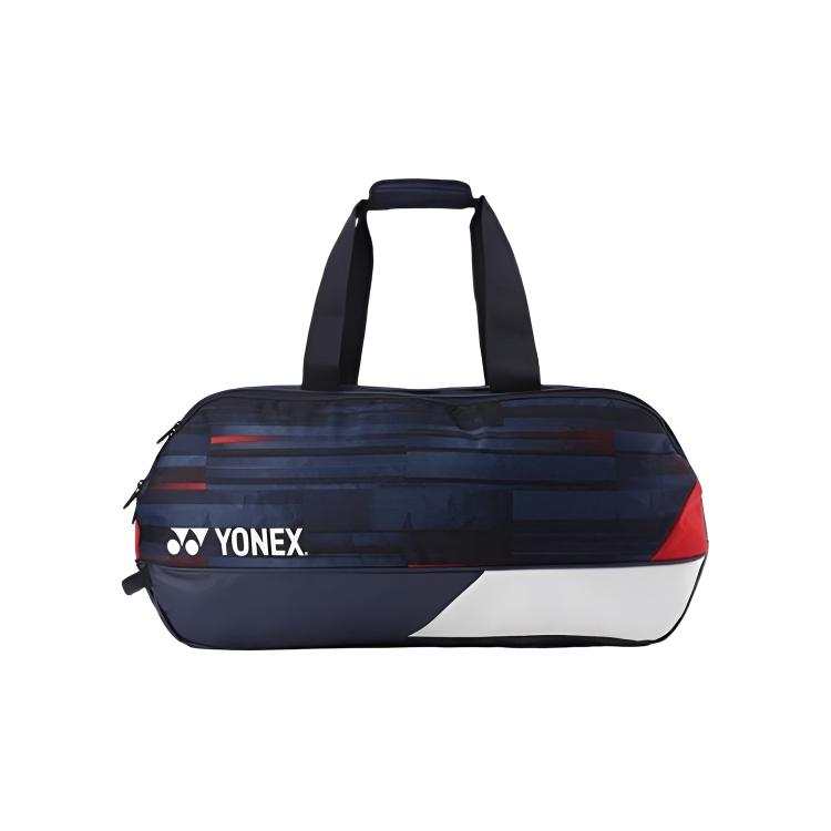YONEX Badminton Racket Bags 6 Pcs Pack Sporty Style Shoulder Bag Blue White Red Unisex Independent Shoe Compartment