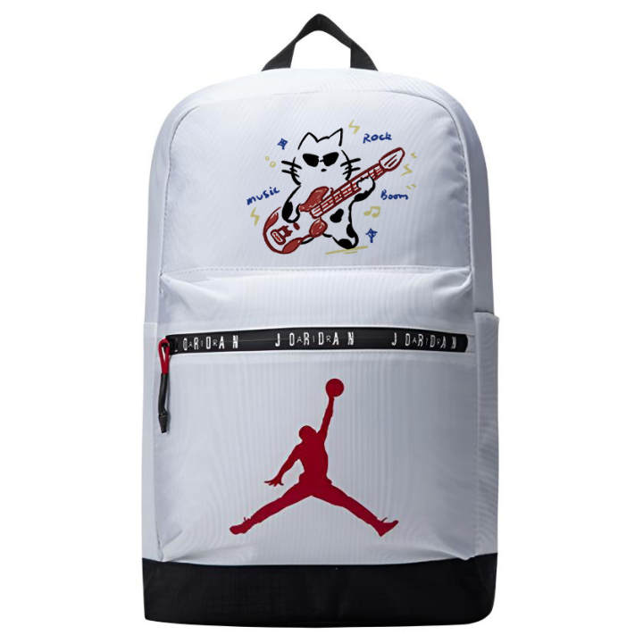 Jordan Jordan Polyester Backpack Unisex White