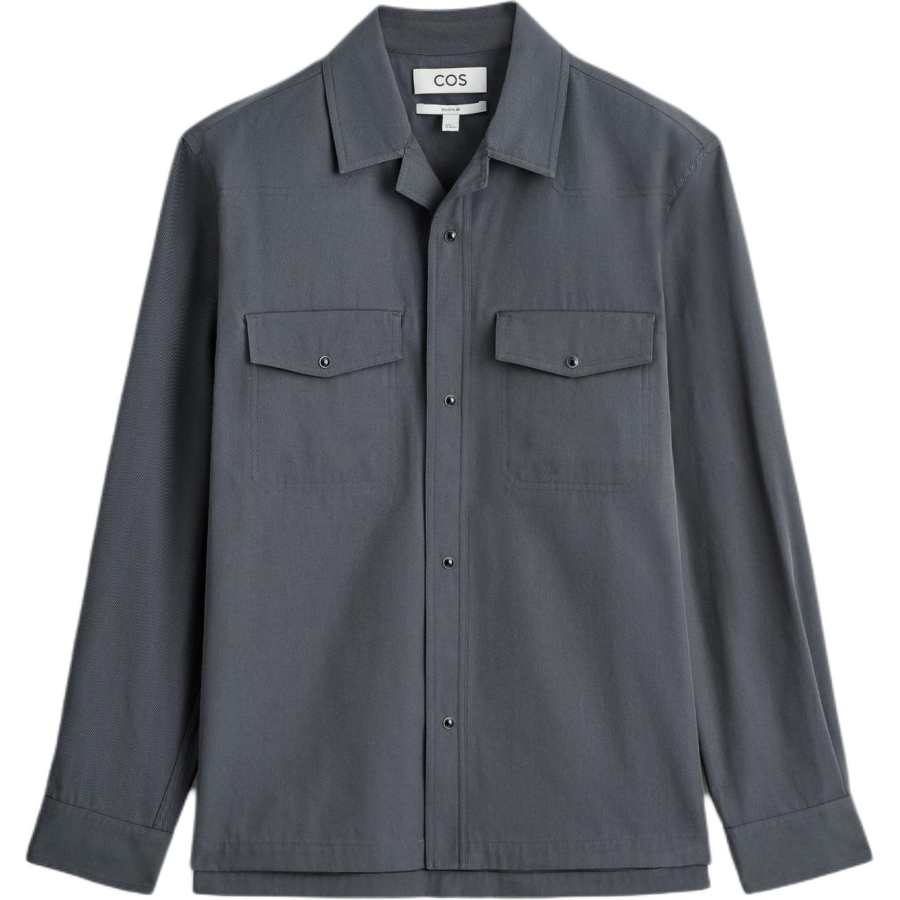 COS COS Shirts Men's Dark Gray Moderate
