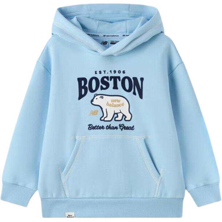 New Balance New Balance Kids Sweatshirts Hooded Moderate