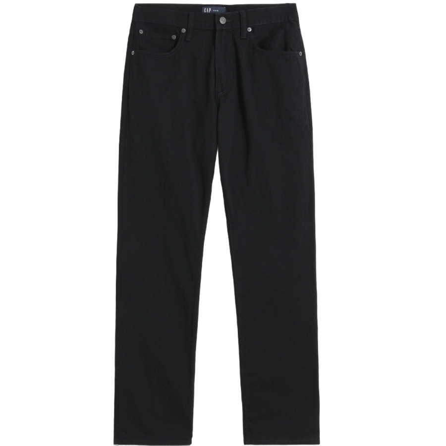 GAP Jeans Men's Black Moderate Straight Fit Pants