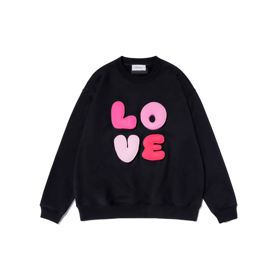 SQQZ Project Crew Neck Loose Fit Sweatshirt Unisex