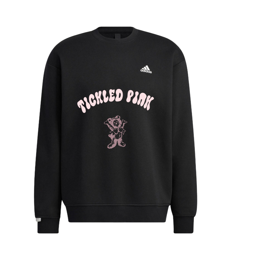 Adidas Adidas LABEL Sweatshirts Unisex Black Crew Neck Moderate Regular