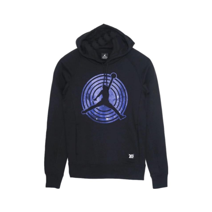Jordan Jordan Sweatshirts Men's Black Hooded Thickened Regular
