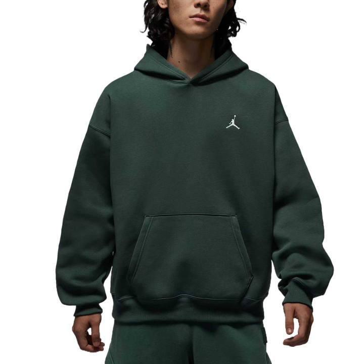 Jordan Jordan Brooklyn Fleece Sweatshirt Men's Dark Green/Sail White