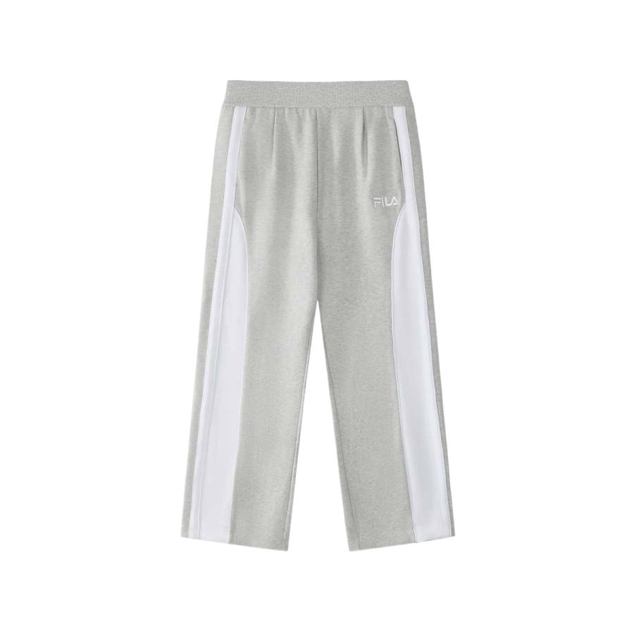 FILA KIDS Knitted Sweatpants Ivory Heather Gray Kids'