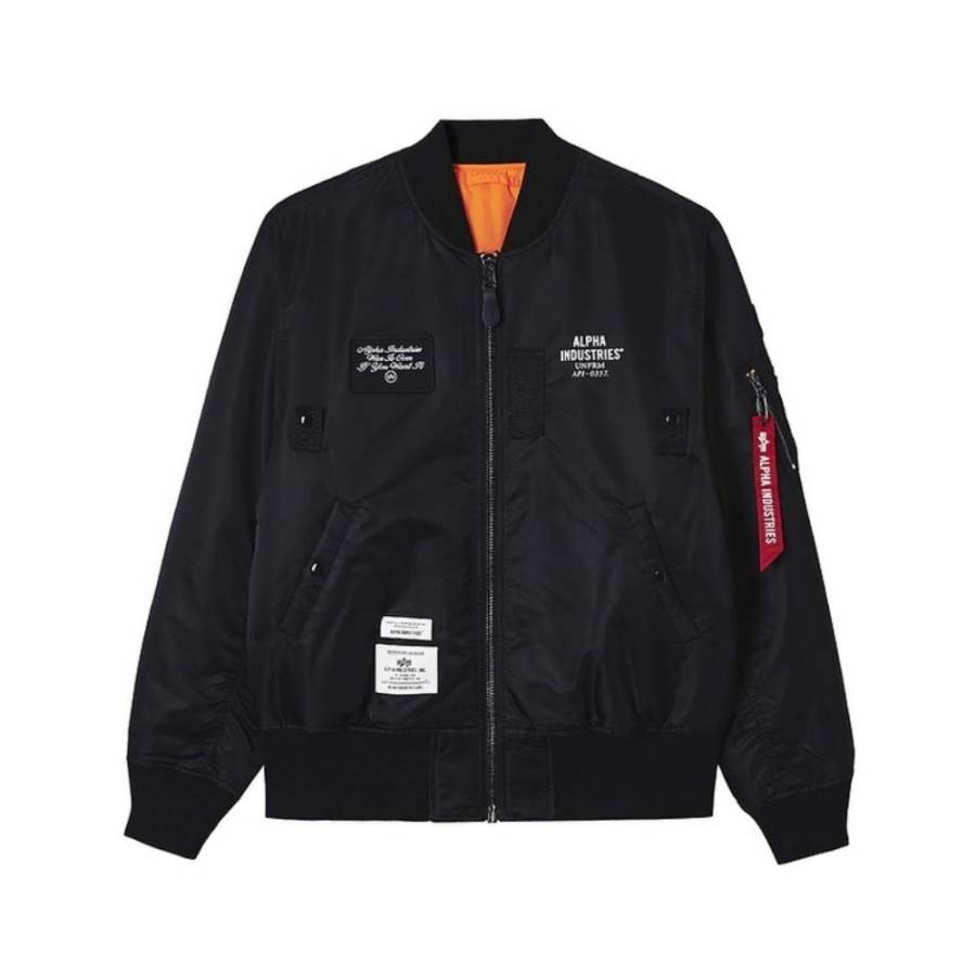 Alpha Industries Alpha Industries Jackets Men's Stand Collar Moderate Pilot