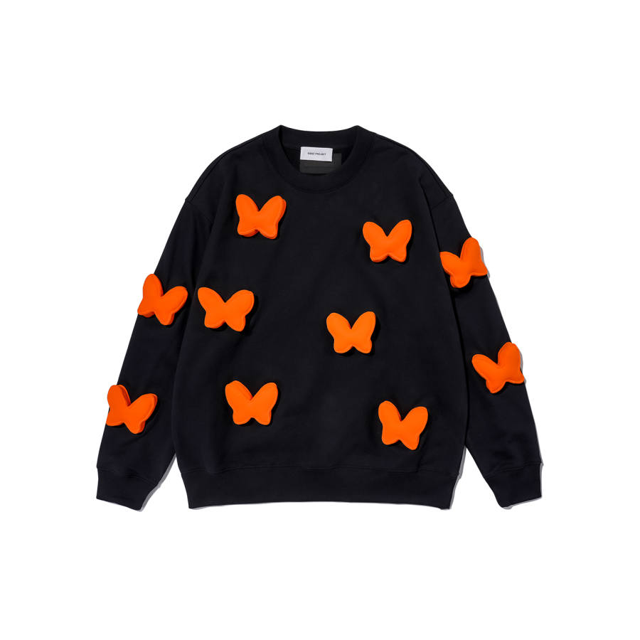 SQQZ Project Crew Neck Loose Fit Sweatshirt Unisex