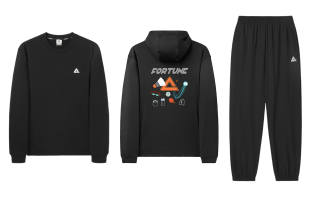 PEAK Casual Sportswear Unisex Crew Neck Moderate
