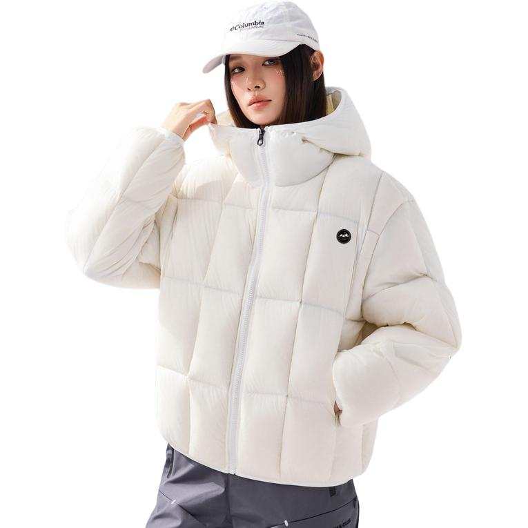 WARRIOR WARRIOR Down Jackets Unisex Hooded Thickened Puffer Jacket