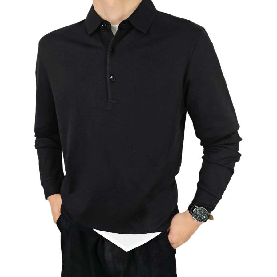 Hodo Polo Shirts Men's Polo Collar Moderate Straight Fit