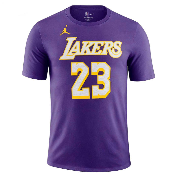 Jordan Jordan Statement T Shirts Men's Purple Crew Neck Moderate