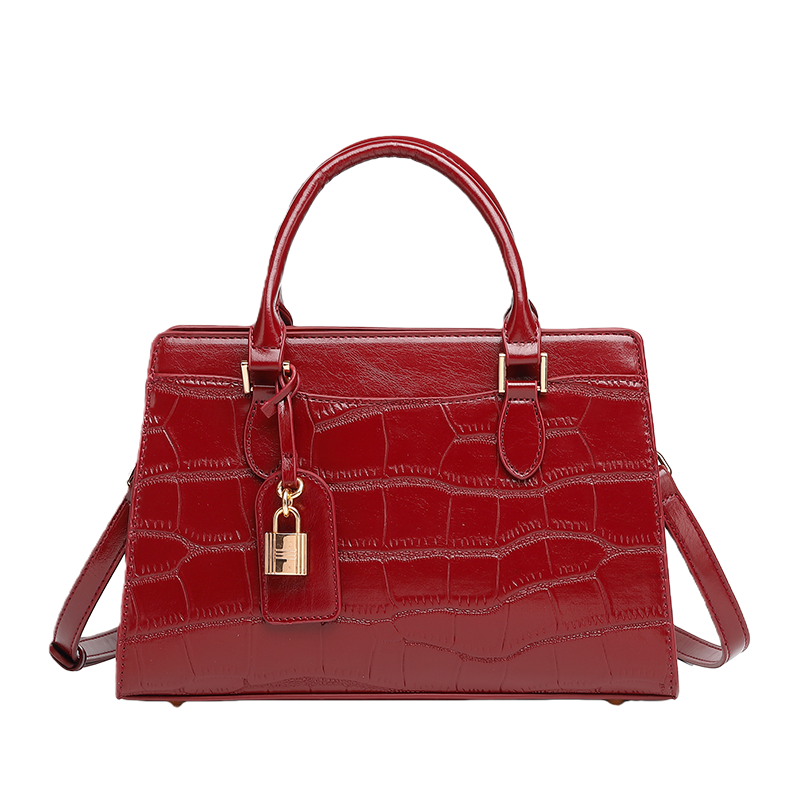 PAYOT Synthetic Leather Handbag Regular Women's Burgundy
