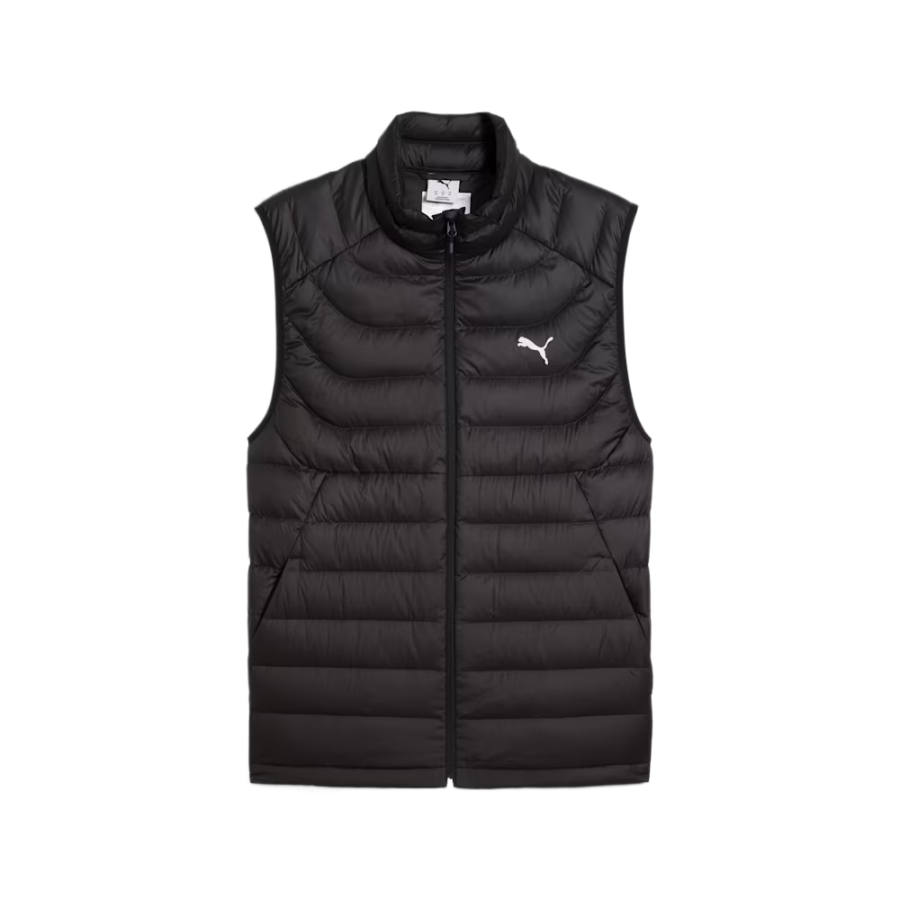 PUMA PUMA PACKLITE Down Vests Men's Black Stand Collar Moderate