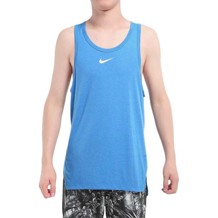 Nike Nike Tank Tops Men's Blue Crew Neck Moderate Other