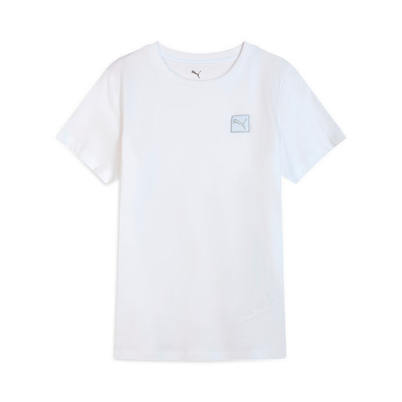 PUMA Drop Shoulder Sleeve T Shirt Women's White