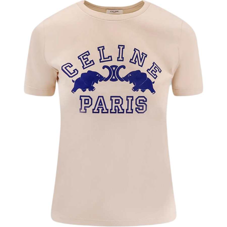 CELINE CELINE Regular Sleeve T Shirt Women's