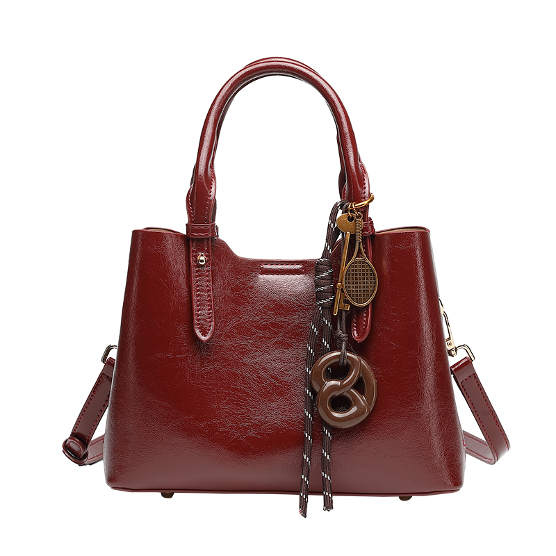 PAYOT Synthetic Leather Handbag Women's Burgundy
