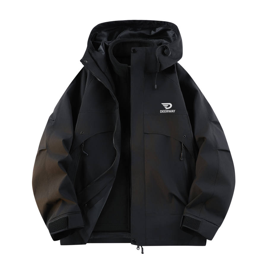 DEERWAY DEERWAY Jackets Unisex Hooded Moderate Hard Shell