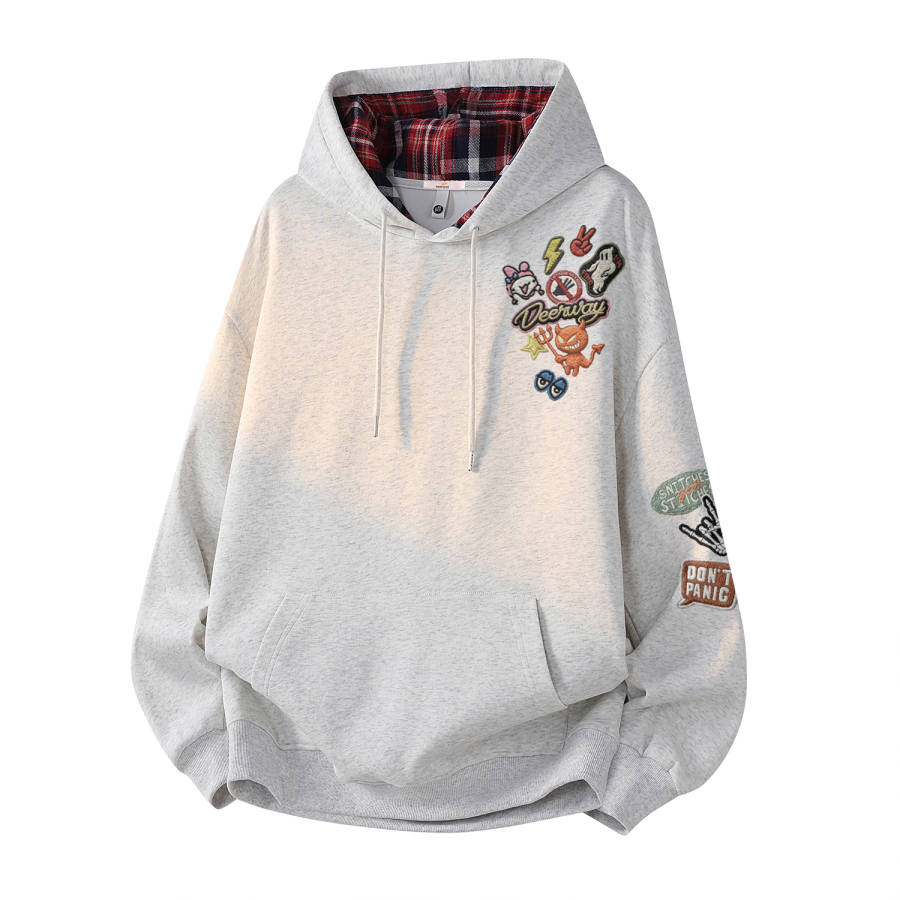 DEERWAY DEERWAY Sweatshirts Unisex Hooded Moderate Regular