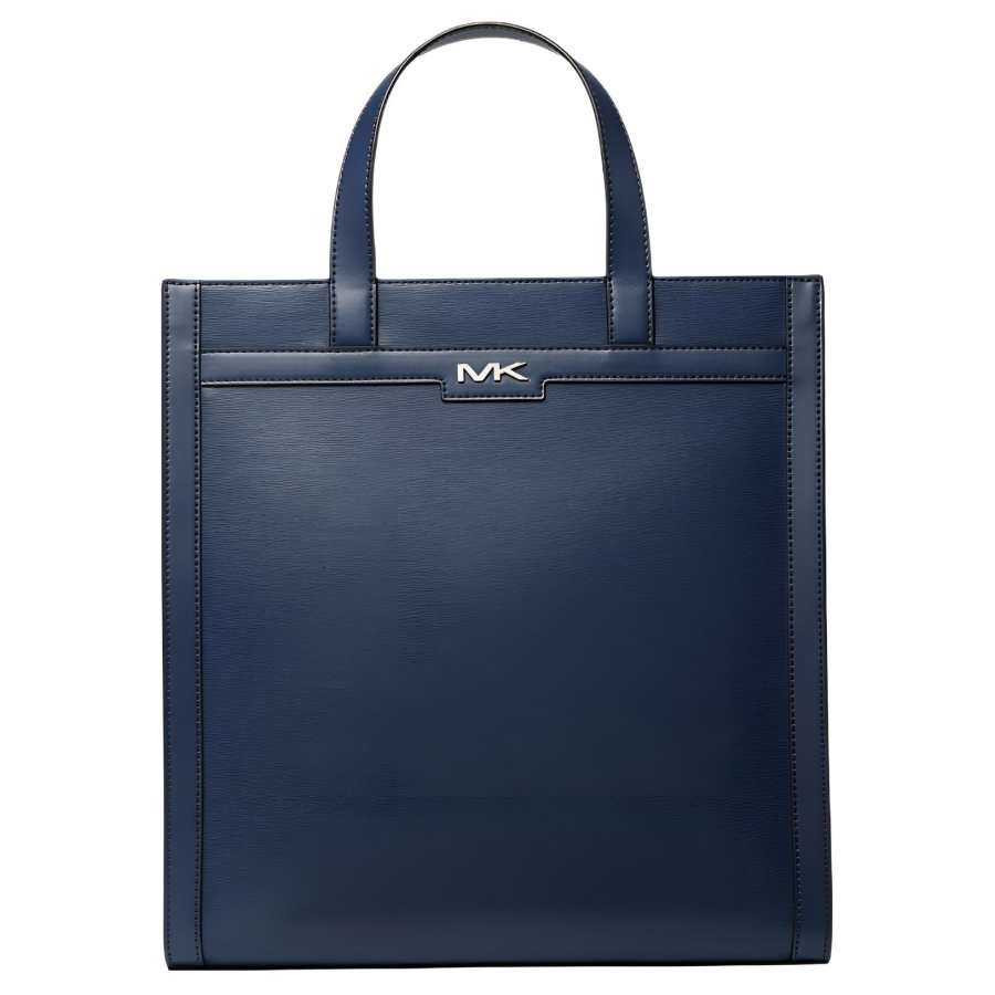 MICHAEL KORS MICHAEL KORS MK Cooper Artificial Leather Handbag Men's Blue