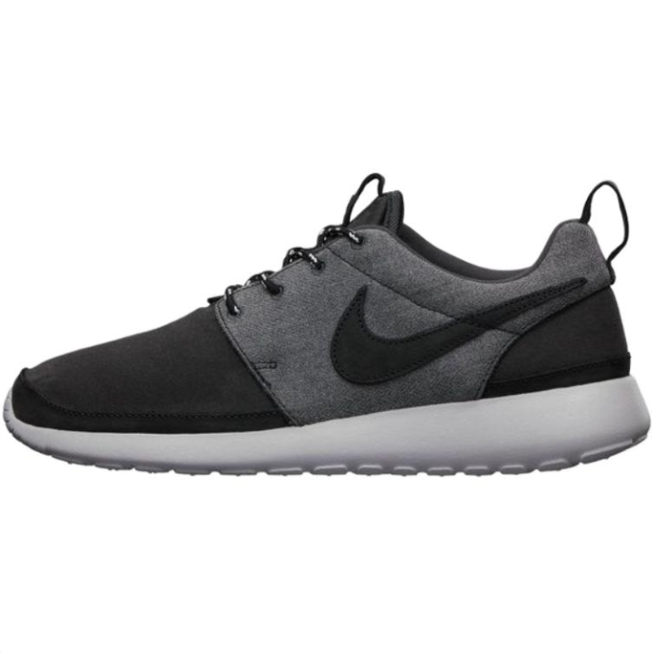 Nike Nike Roshe Run Running Shoes Men's Black Gray
