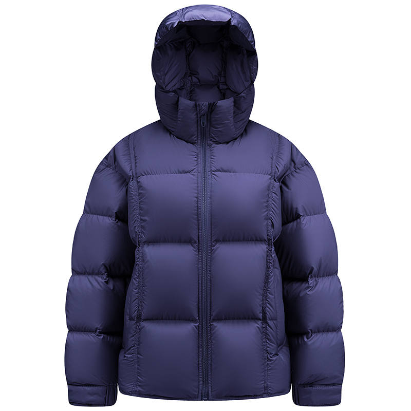 YALU Down Jackets Unisex Hooded Thickened