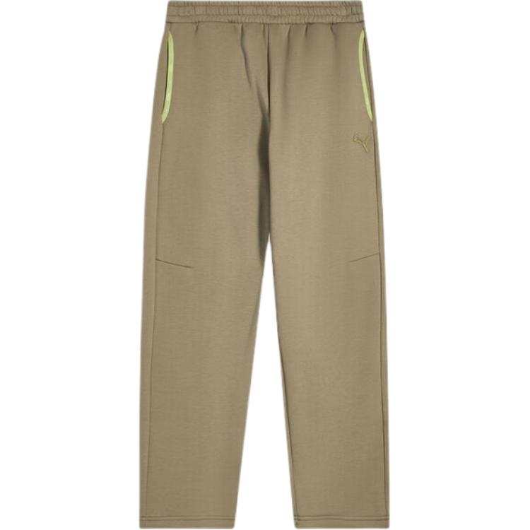 PUMA RELAXED CASUAL OUTDOORIST PANTS FL Solid Color Minimalist Style Versatile Thermal Fleece Lined Loose Fit