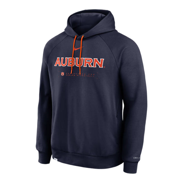 Nike Nike Auburn Courtside Basketball Practice Men's Nike Dri-FIT Pullover Hoodie