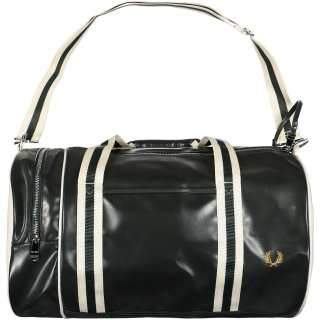 FRED PERRY 23L Recycled Polyester Travel Bag Unisex Green