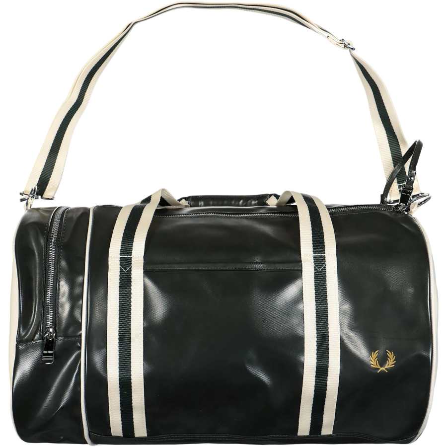 FRED PERRY 23L Recycled Polyester Travel Bag Unisex Green