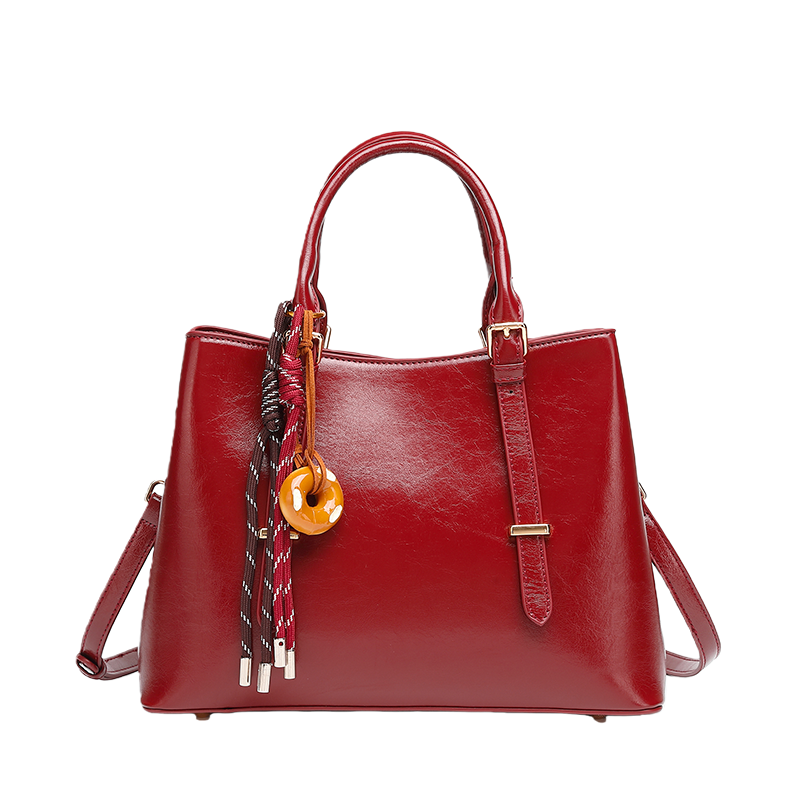 PAYOT Synthetic Leather Handbag Regular Women's Burgundy
