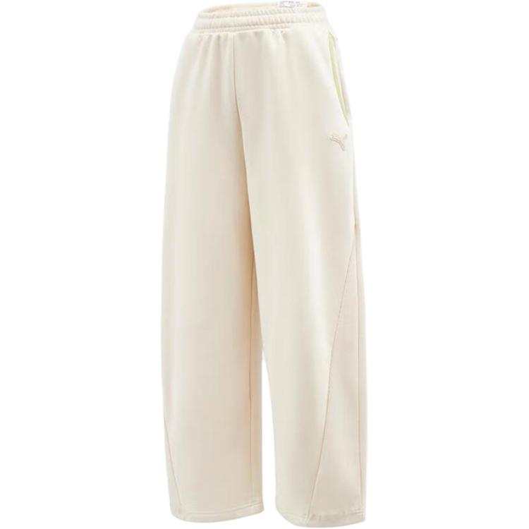 PUMA Casual Pants Women's Ecru Moderate Other