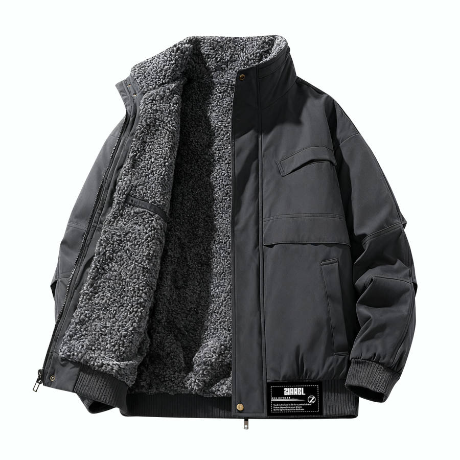 ZIAREL ZIAREL Puffer Jackets Unisex Stand Collar Moderate