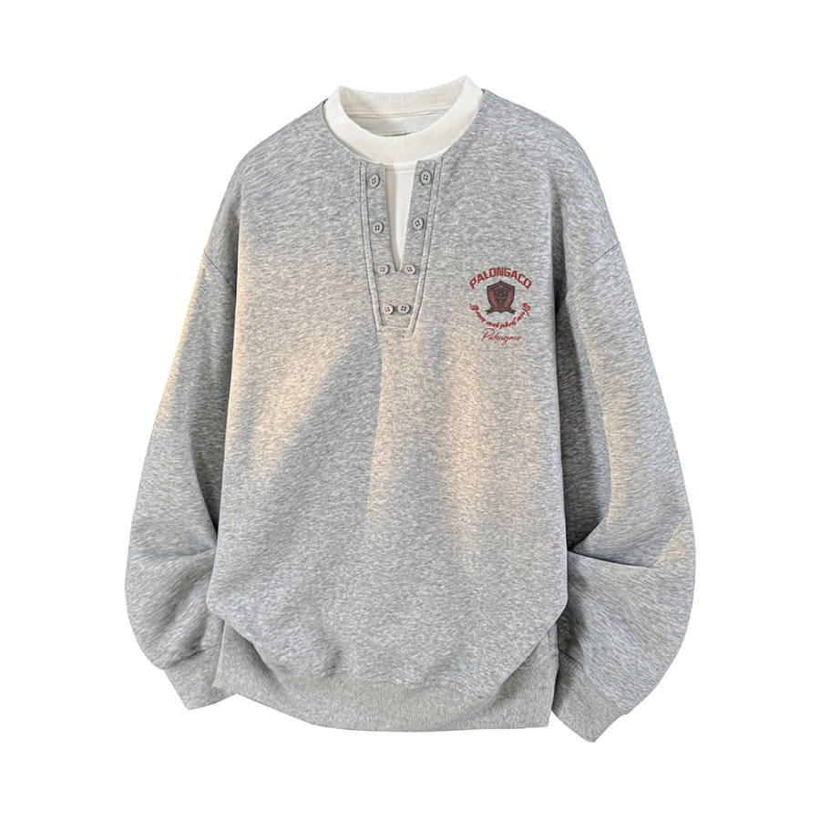PAL ONGACO Sweatshirts Unisex Crew Neck Moderate Regular