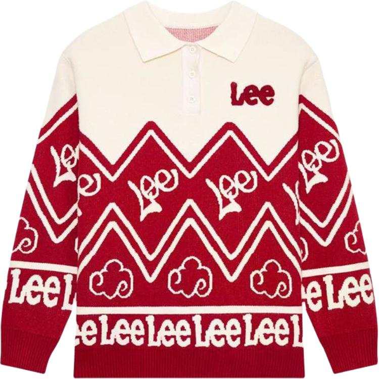 LEE KIDS Grade School Sweaters Polo Collar Thickened