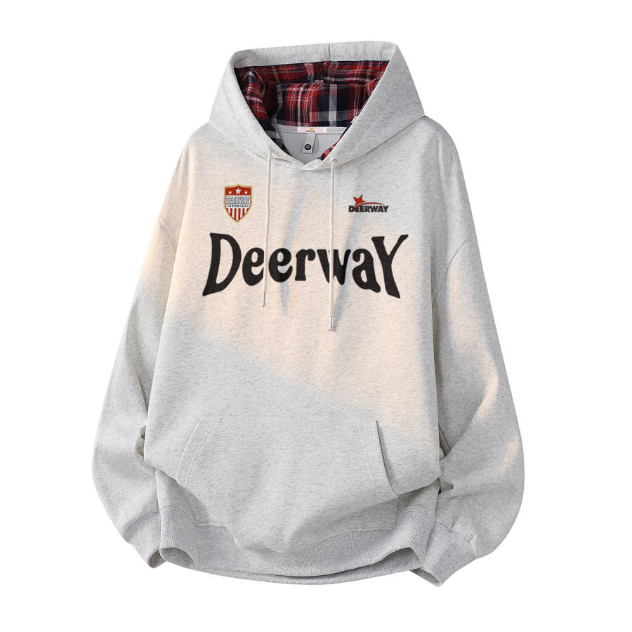 DEERWAY Sweatshirts Unisex Hooded Moderate Regular