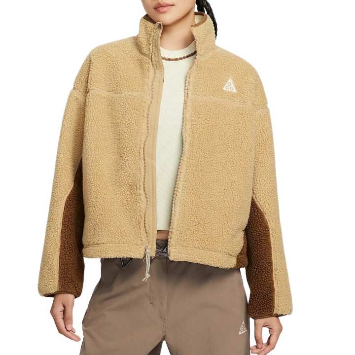 Nike Nike ACG FW25 Canwell Glacier Therma FIT ADV Zipper Fleece Lined Stand Collar Loose Fit Long Sleeved Fleece Clothing