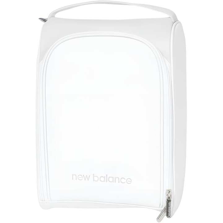 New Balance New Balance Synthetic Leather Travel Storage Bag Unisex White