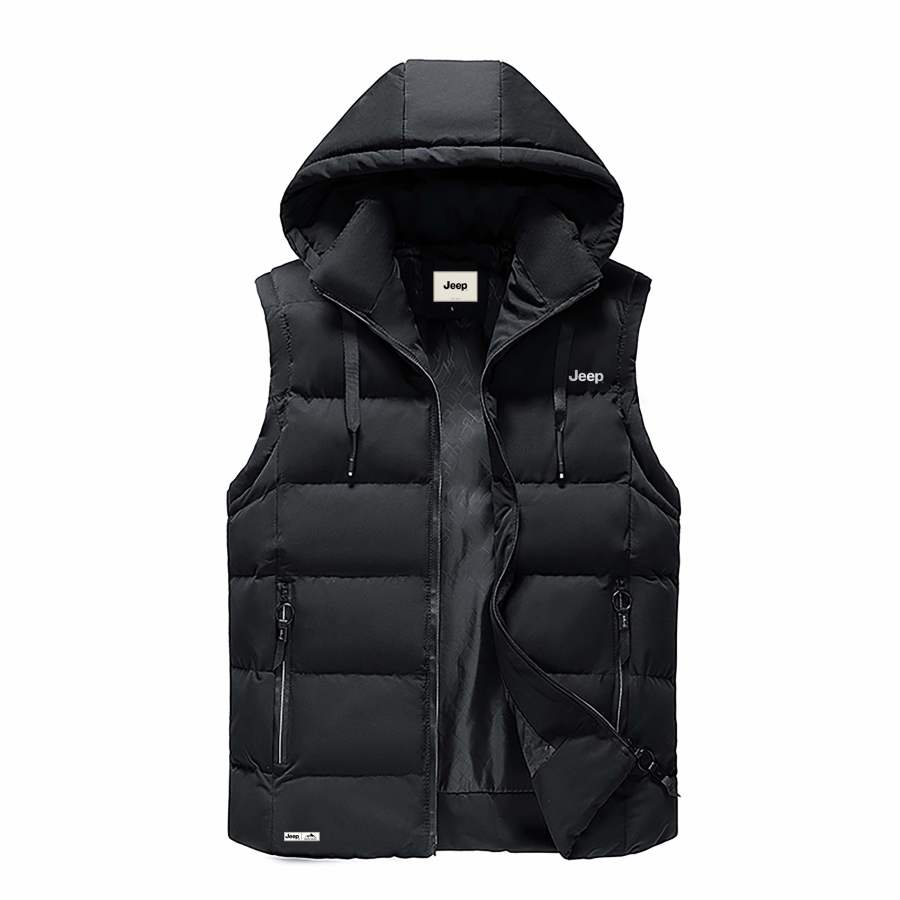 Jeep Vests Unisex Detachable Hood Thickened Other