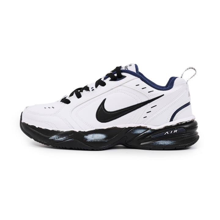 Nike Nike Air Monarch 4 Black Storm Cushioning, Wear Resistant Low top Chunky Sneakers Unisex Black White