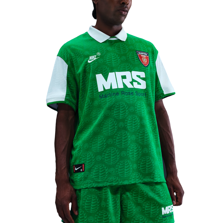 Nike Nike MARTINE ROSE FW25 Uniform Tops Soccer Jersey Men's Green
