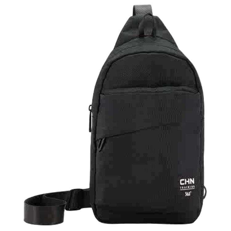 361° 361° Fabric Sling Bag Unisex Black