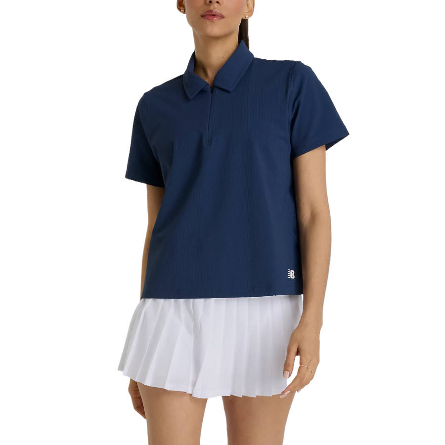 New Balance New Balance Tournament Seersucker Polo Shirt Women's