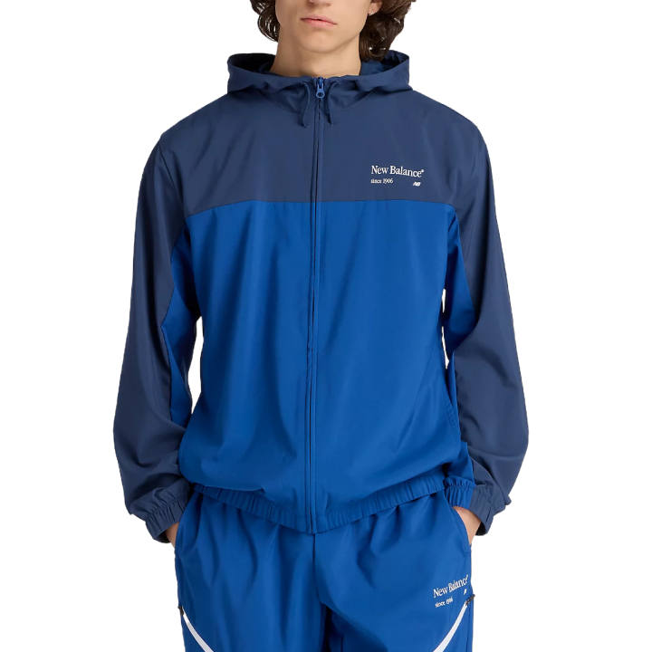 New Balance New Balance Jackets Men's Galaxy Blue Hooded Moderate Other